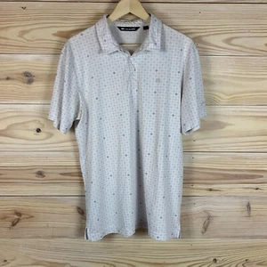 Camisa Polo Travis Mathew Para Hombre Grande Blanca Puerto Cancún Golf - Imagen 1 de 12