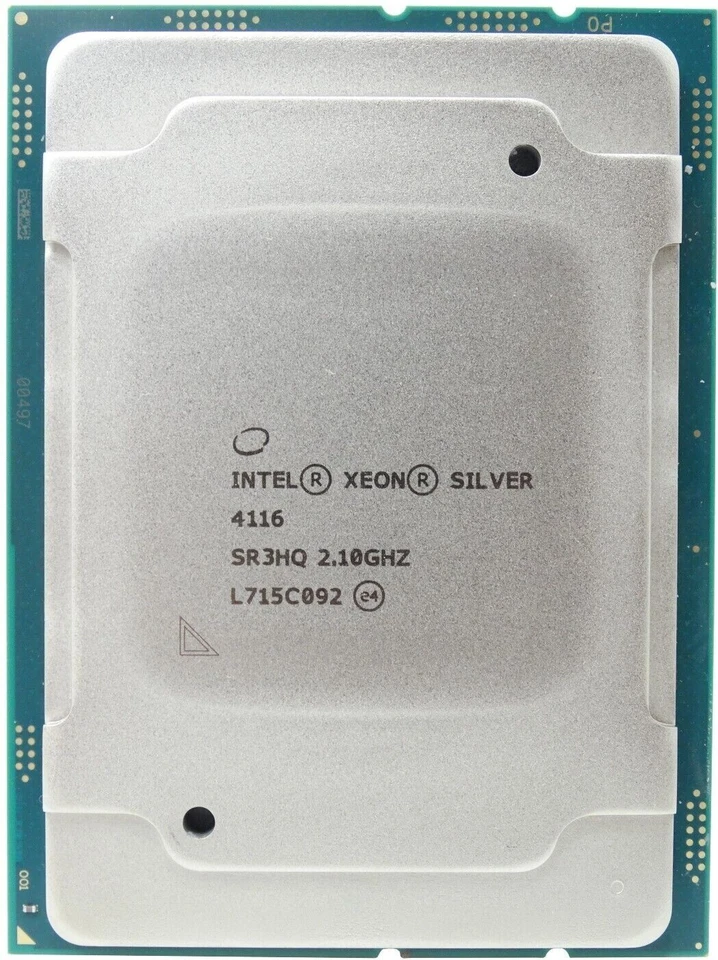Intel Xeon Silver4116 2,1-3,0 GHz LGA3647 SR3HQ  12 CORE - Immagine 1 di 1
