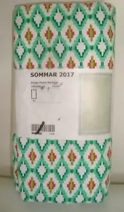 SOMMAR Tablecloth green/pink 57"x94" cotton (003.412.59) *NEW* *FREE Ship* - Picture 1 of 9