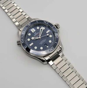 Pulsera de eslabón plano Forstner para Omega Seamaster (post-2018) - Imagen 1 de 8