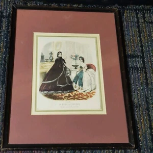 La Mode Illustree Leroy Imp Paris riproduzione incorniciata opera d'arte - Foto 1 di 10