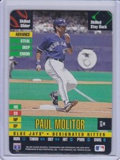 Paul Molitor 1995 Donruss Top of the Order Baseball Card NNO Grade Mint