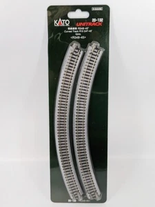 New N gauge KATO unitrack 20-132 R348-45 Curved Track (4 Pcs.) - UK stock - Picture 1 of 3