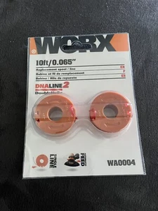 WORX Replacement spools w/line 2-Pack #WA0004-New - Picture 1 of 3