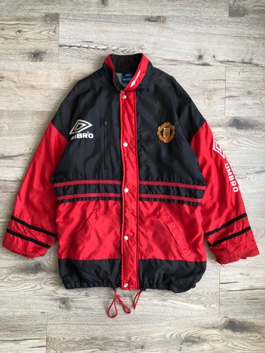 Manchester United 1994 96 Umbro Coach Giacca Football