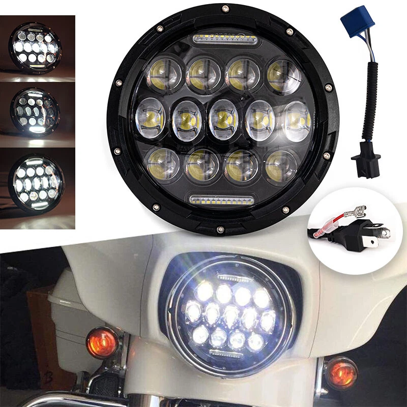 Faro LED de 7 pulgadas compatible con Harley Davidson Street Glide Special FLHXS FLHX A Foto 1 de 4