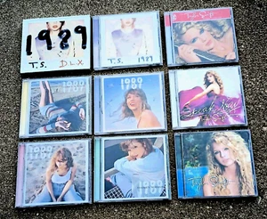 9 CD Lot TAYLOR SWIFT Collection - Imagen 1 de 1