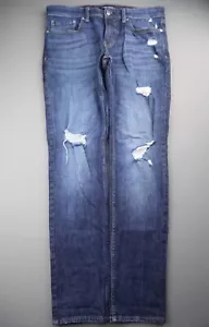 Jeans uomo Calvin Klein slim fit elasticizzato effetto invecchiato taglia 30x32 (Msr 32x31) - Foto 1 di 10
