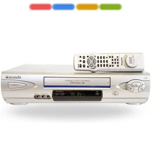 Panasonic PV-V4603S Lettore Videocassette VHS Omnivision 4 Testine con Telecomando - Foto 1 di 2