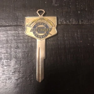 c.1959 CHEVROLET SUPER SERVICE Key Blank Uncut Union Motors Monticello Arkansas - Picture 1 of 2
