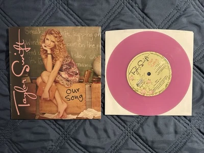 Taylor Swift Our Song 7" Inch Single Vinyl LP, Like New - Image 1 of 2