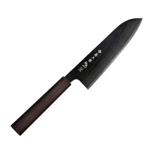 Coltello Santoku in damasco | Tojiro Sakuya Black - Foto 1 di 5
