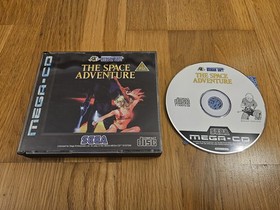 SEGA MEGA CD THE SPACE ADVENTURE PAL EURO USED GREAT CONDITION NO MANUAL