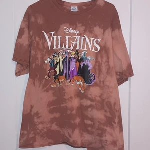 Disney Villains Tie Dye Graphic Tee - Braun Herren XL T-Shirt - Maleficent WDW - Bild 1 von 3