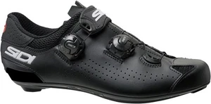 Sidi Genius 10 Mega Road Cycling Shoes Men's Black 44.5 Carbon Sole & Microtech - Picture 1 of 5