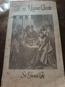 Sir Edward Coke On Magna Charta Omni Publications Paperback - Picture 1 of 10