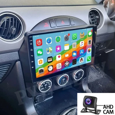 4+64GB Android 15 Car Stereo Radio CarPlay FM GPS For Mazda MX-5 Miata 2006-2021 Foto 1 de 4