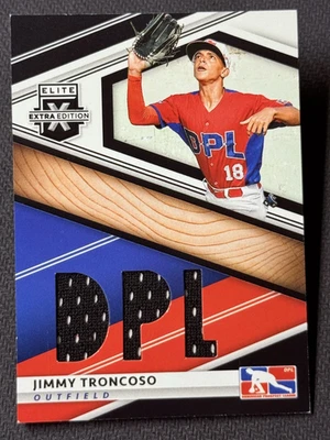 2020 Panini ELITE PLAYER USED JERSEY Jimmy Troncoso item 1 - Image 1 of 2
