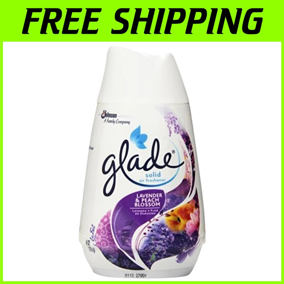 Ambientador sólido refrescante de lavanda y flor de melocotón Foto 1 de 2