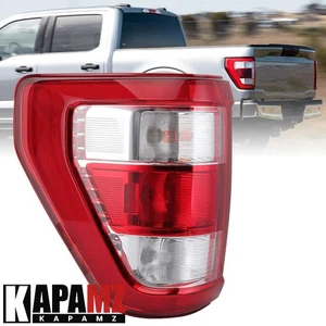Halogen Driver Side Rear Brake Tail Light For 2021 2022-2023 Ford F150 F-150 XL - Picture 1 of 13