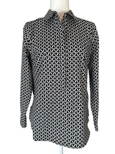 Blusa Camisa Talbots Club Resistente a Arrugas 3/4 Botones Elastizada: Talla 6 - Imagen 1 de 5