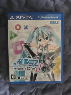 Hatsune Miku Project Diva F (Sony PlayStation Vita PSV, 2012) Japan Import - Image 1 of 4