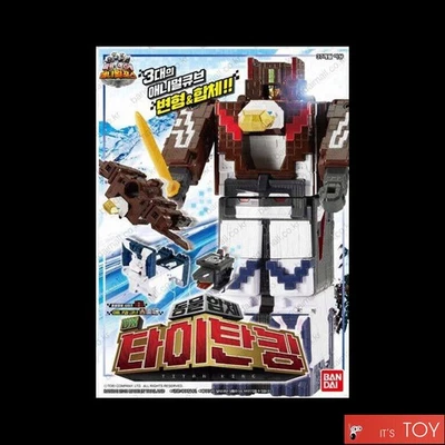 BANDAI.CO.LTD Power Ranger Doubutsu Sentai Zyuohger Animal Force DX TITAN KING Bandai Korea