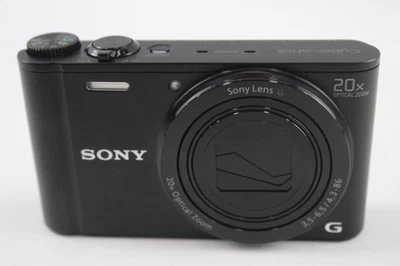 Sony Cybershot WX300 Digital Compact Camera Working w/ 20x Optical Zoom - Image 1 of 4