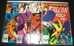 1983 THE FALCON 1, 2, 3, and 4 Limited Series Set Marvel Comic Books - Picture 1 of 5