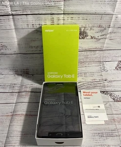 Open Box Samsung Galaxy Tab E, 16 GB, Black 8.0 inches - Picture 1 of 7