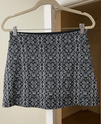Tranquility Skort Athletic Tennis Pickleball Black Aztec Bohemian Women's Small - Image 1 of 2
