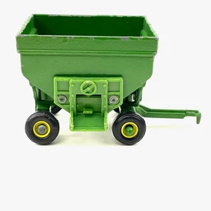 Vintage ERTL 3" Long Green Farm Gravity Box Feen Grain Trailer - Picture 1 of 14