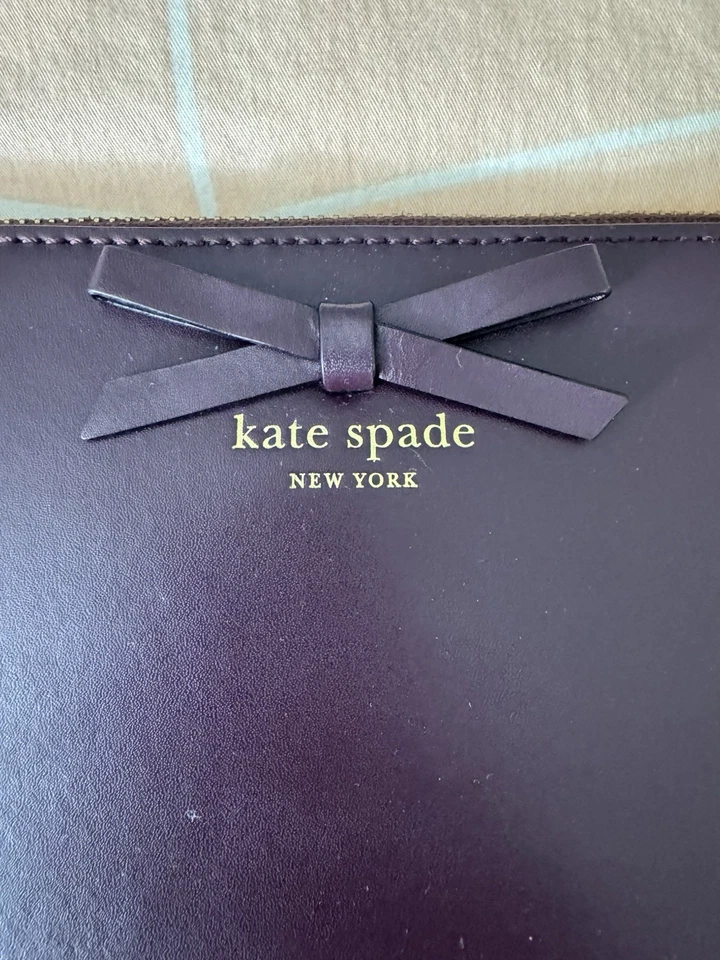 Bolso Bandolera Kate Spade Sawyer Street Declan Cuero Caoba Arco Nuevo con Etiquetas $248 Foto 1 de 4