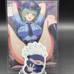 Aensland Morrigan Street Fighter Anime Waifu Card Doujin ACG Goddess Holo - Picture 1 of 4