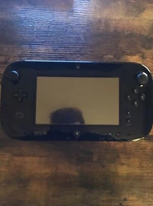 Nintendo WiiU Gamepad - Black no Stylist Used WUP-010 - Picture 1 of 3
