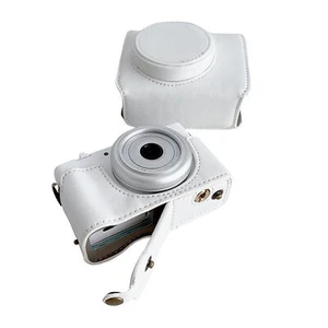 Estuche de cuero PU para cámara digital para Sony ZV1-F/ZV1M2 con correa para el hombro G3R9 - Imagen 1 de 5