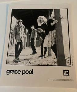 1990 GRACE POOL Promo Music Publicity 8x10 Photo REPRISE Records Matte B&W 😎 - Picture 1 of 4