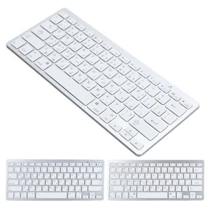 Ultra Thin Keyboard BT Wireless Splashing Proof Bilingual Language Keypad Fo Kit - Picture 1 of 30