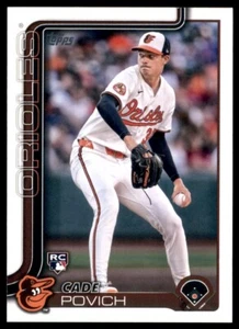 2025 Topps Baseball #25 Cade Povich Rookie - Foto 1 di 2