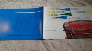 Original brochure Prospekt Porsche 356 B 1600S S-90 #A442# - Bild 1 von 1