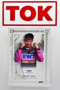 Topps Eccellenza La Passione Fórmula 1 Pierre Gasly Alpine F1 Base 2023 - Imagen 1 de 2
