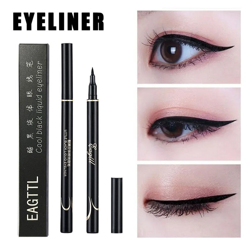 Liquid Eyeliner Pen Is Waterproof and Sweatproof, Longlasting K1H8 U9S5 M8W V1Q8 - Image 1 of 4