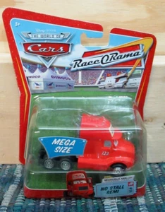 DISNEY PIXAR CARS NO STALL SEMI #14 RACE O RAMA MEGA TAGLIA B3 - Foto 1 di 6