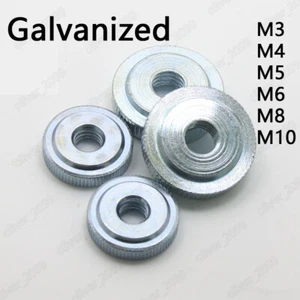 Tuercas arrugadas de acero galvanizado M3 M4 M5 M6 M8 M10 - Imagen 1 de 5