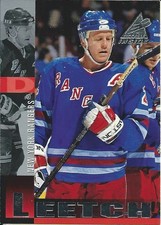 Brian Leetch Lot of 10 Collectible Cards - PINNACLE Insider 1997 #20