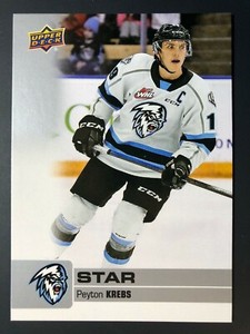 2019-20 Upper Deck CHL Star Peyton Krebs