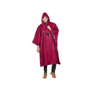 NEU Lizenzierter Arizona Cardinals Deluxe Regenponcho für Erwachsene - Bild 1 von 1
