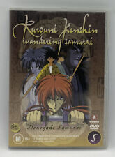 Rurouni Kenshin Wandering Samurai Vol 5: Renegade Samurai - R4 DVD - Free Post