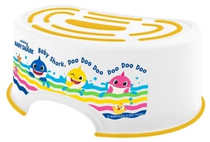 Toilet Training Kids Non Slip Up Step Stool Baby Shark Toilet Training Unisex