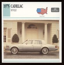 1975 Cadillac Seville  Classic Cars Card